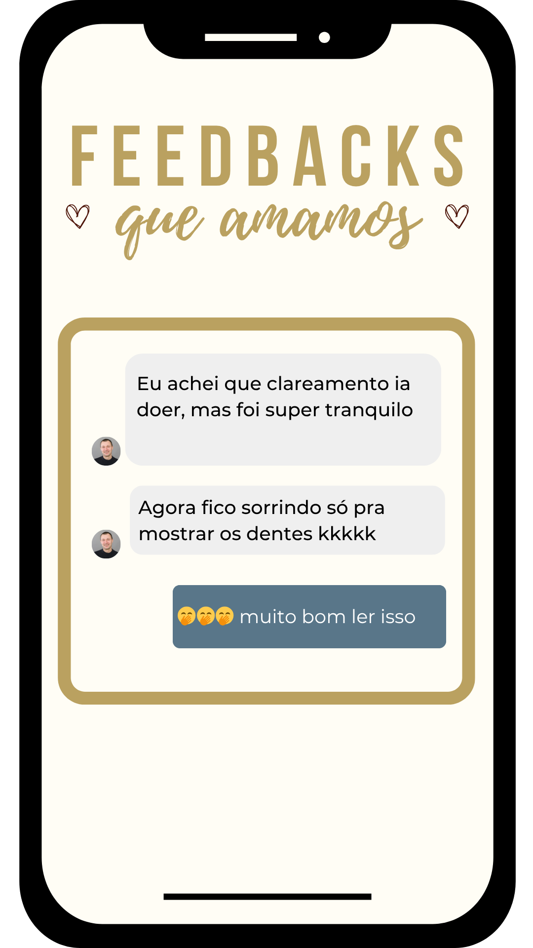 Depoimento de paciente sobre clareamento dental com Dra. Beatriz Araújo